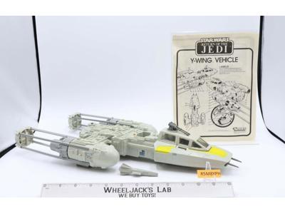 Y-Wing Fighter WORKS 100% Complete Star Wars ROTJ 1983 Kenner Vehicle