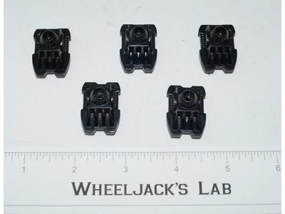 Piranacon 5 Stand Pegs Tops Vintage Hasbro 1988 G1 Transformers Action Figure