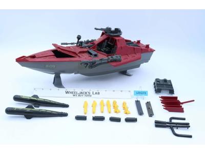 Cobra Moray Hydrofoil G.I. Joe 1985 Hasbro Vintage Action Figure Vehicle