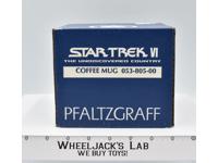 USS Enterprise Star Trek Undiscovered Country Coffee Mug 1994 Pfaltzgraff