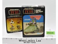 Desert Sail Skiff 100% Complete W/Box ROTJ 1983 Star Wars Vintage Kenner Vehicle