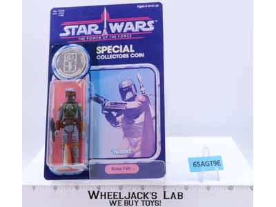 Boba Fett RECARDED REPRO Star Wars POTF 1984 Kenner Action Figure MOSC
