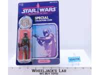 Boba Fett RECARDED REPRO Star Wars POTF 1984 Kenner Action Figure MOSC