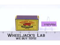 VW Volkswagen Microvan A Moko Lesney Matchbox Series W/Box Made In England