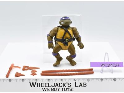 Donatello SOFT HEAD 100% Complete Teenage Mutant Ninja Turtle 1988 Playmates