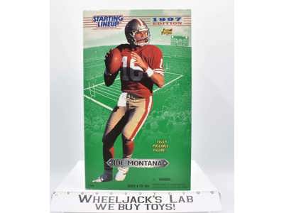 Joe Montana MISB Starting Lineup NFL 1997 Edition Kenner Sports Action Figure