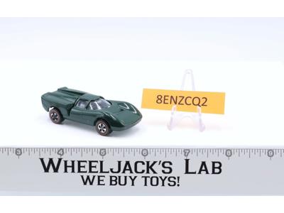 Lola GT70 Dark Green 1969 Redline Hot Wheels Mattel Vintage RL