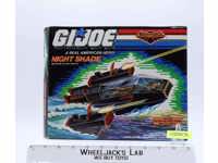 Night Shade 100% Complete W/Box GI Joe Night Force 1988 Hasbro Vehicle