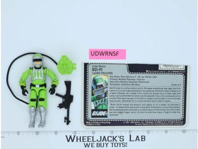Sci-Fi V1 100% Complete G.I. Joe 1986 Hasbro Vintage Action Figure