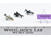 Lot of 3 Jets/Planes 1988-89 Vintage Galoob Micro Machines