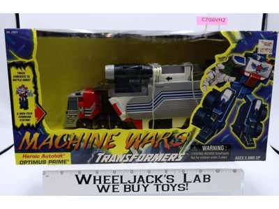 Optimus Prime 100% Complete Transformers Machine Wars 1996 Hasbro Action Figure