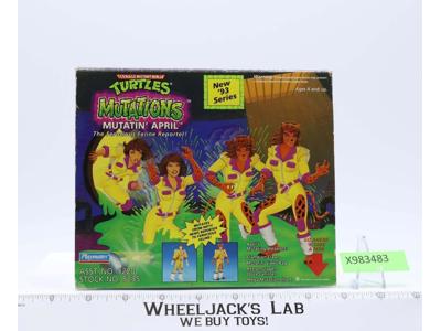 Mutatin' April 100% Complete TMNT Mutations 1993 Playmates Action Figure