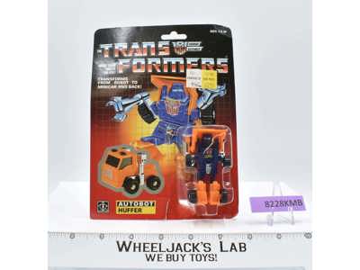 Huffer MOSC NEW Sealed 1985 Vintage Hasbro G1 Transformers Action Figure