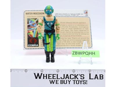 Copperhead V1 RED CARD BACK 100% Complete 1984 G.I. Joe Hasbro Vintage Figure
