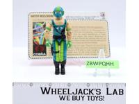 Copperhead V1 RED CARD BACK 100% Complete 1984 G.I. Joe Hasbro Vintage Figure