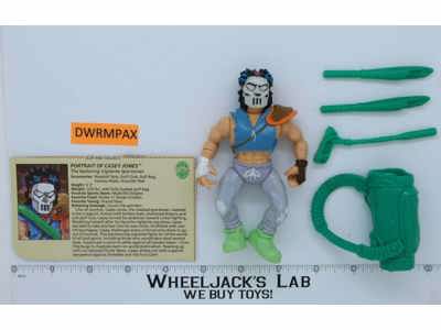 Casey Jones 100% Complete Teenage Mutant Ninja Turtles Playmates 1989 Vintage