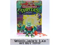 Ray Fillet W/Cardback 100% Complete TMNT 1990 Playmates Vintage Action Figure