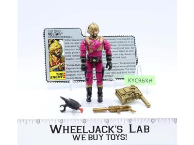 Voltar V1 100% Complete G.I. Joe 1988 Hasbro Vintage Action Figure