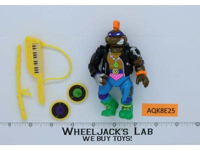 Punker Don 100% Complete Teenage Mutant Ninja Turtles 1991 Vintage Playmates