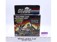 Machine Gun Defense Unit 100% Complete W/Box GI Joe 1984 Hasbro Action Figure