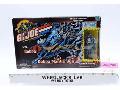 Cobra Mantis Sub GI Joe vs Cobra 2001 Hasbro Action Figure Vehicle MISB SEALED