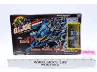 Cobra Mantis Sub GI Joe vs Cobra 2001 Hasbro Action Figure Vehicle MISB SEALED