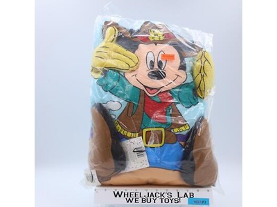 Western Cowboy Mickey Huggable Pals Mickey & Friends Springs Ind. NEW SEALED