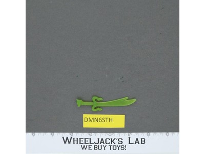 Jimmy Lee Green SWORD ONLY Double Dragon 1993 Tyco Vintage Action Figure Weapon