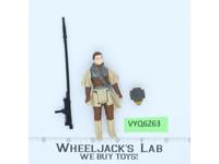 Princess Leia Boushh Disguise 100% Complete TAIWAN Star Wars 1983 NO REPRO