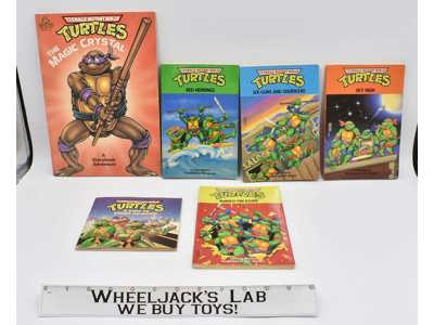Lot of 6 Teenage Mutant Ninja Turtles Storybooks by Dave Morris Randomhouse