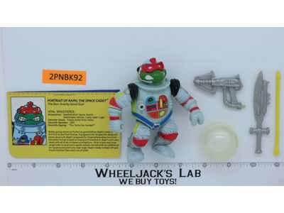 Space Cadet Raph 100% Complete Teenage Mutant Ninja Turtles TMNT 1990 Playmates