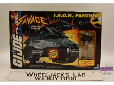 I.R.O.N. Panther W/ Iron Anvil GI Joe SGT. Savage 1994 Hasbro NEW MISB SEALED