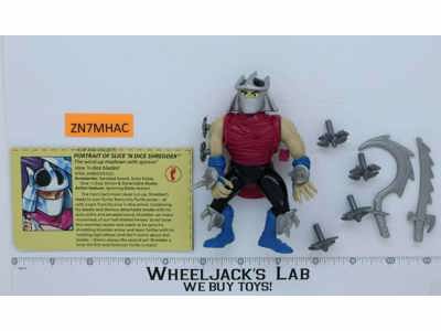 Slice 'N Dice Shredder 100% Complete Teenage Mutant Ninja Turtle 1990 Playmates