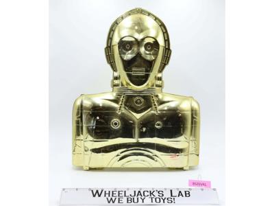 C-3PO Gold Action Figure Storage Case W/Insert Star Wars 1983 Kenner