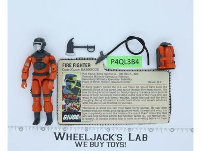 Barbecue V1 100% Complete G.I. Joe 1985 Hasbro Vintage Action Figure