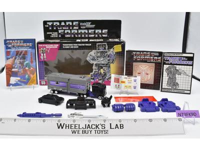 Motormaster With Box 100% Complete Vintage Hasbro G1 Transformers Action Figure