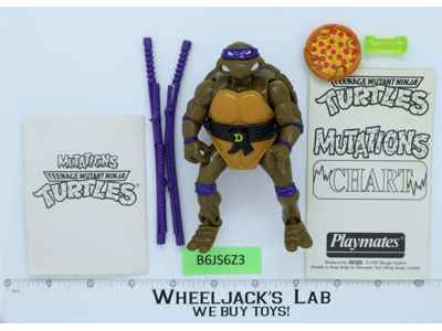Mutatin' Donatello Mutations Teenage Mutant Ninja Turtle 1992 Vintage Playmates
