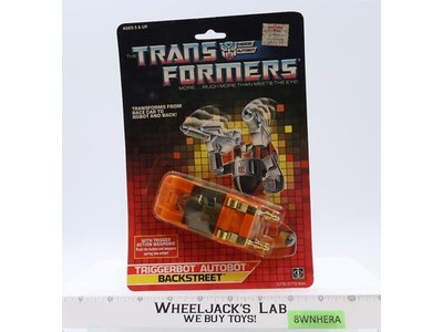 Backstreet 1988 Vintage Hasbro G1 Transformers MOSC NEW Action Figure