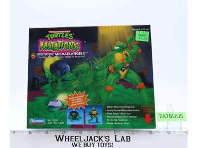 Mutatin' Michaelangelo 100% Complete TMNT Mutations 1992 Playmates Action Figure