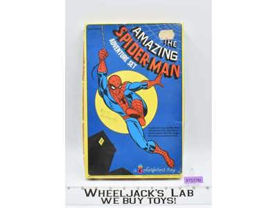 The Amazing Spiderman Adventure Set Unused MIB Colorforms 1974 Marvel Comics