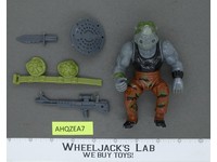 Rocksteady HARD HEAD 100% Complete Teenage Mutant Ninja Turtles 1988 Playmates