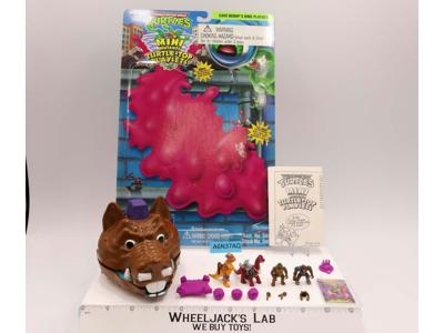 Cave Bebop's Dino Playset Mini Mutants 100% Complete TMNT 1994 Playmates