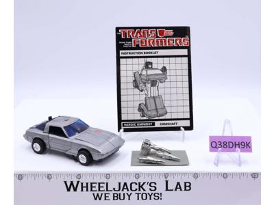 Camshaft 100% Complete 1984 Hasbro G1 Transformers Mazda RX-7 Figure