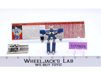 Eject SILVER 100% Complete 1986 Vintage Hasbro G1 Transformers Action Figure