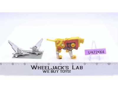 Steeljaw SILVER 100% Complete 1986 Vintage G1 Transformers Lion Figure