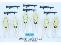 Lot of 6 Star Wars Hoth Stormtroopers 1980s Kenner Vintage Action Figures