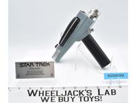Phaser Blue/Grey Body Black Handle Star Trek 23rd Century Phaser Kit