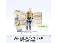 Buzzer V1 100% Complete G.I. Joe 1985 Hasbro Vintage Action Figure