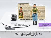 Ripper V1 100% Complete G.I. Joe 1985 Hasbro Vintage Action Figure