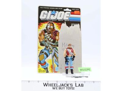 Monkeywrench V1 100% Complete W/Cardback 1986 GI Joe Vintage Action Figure